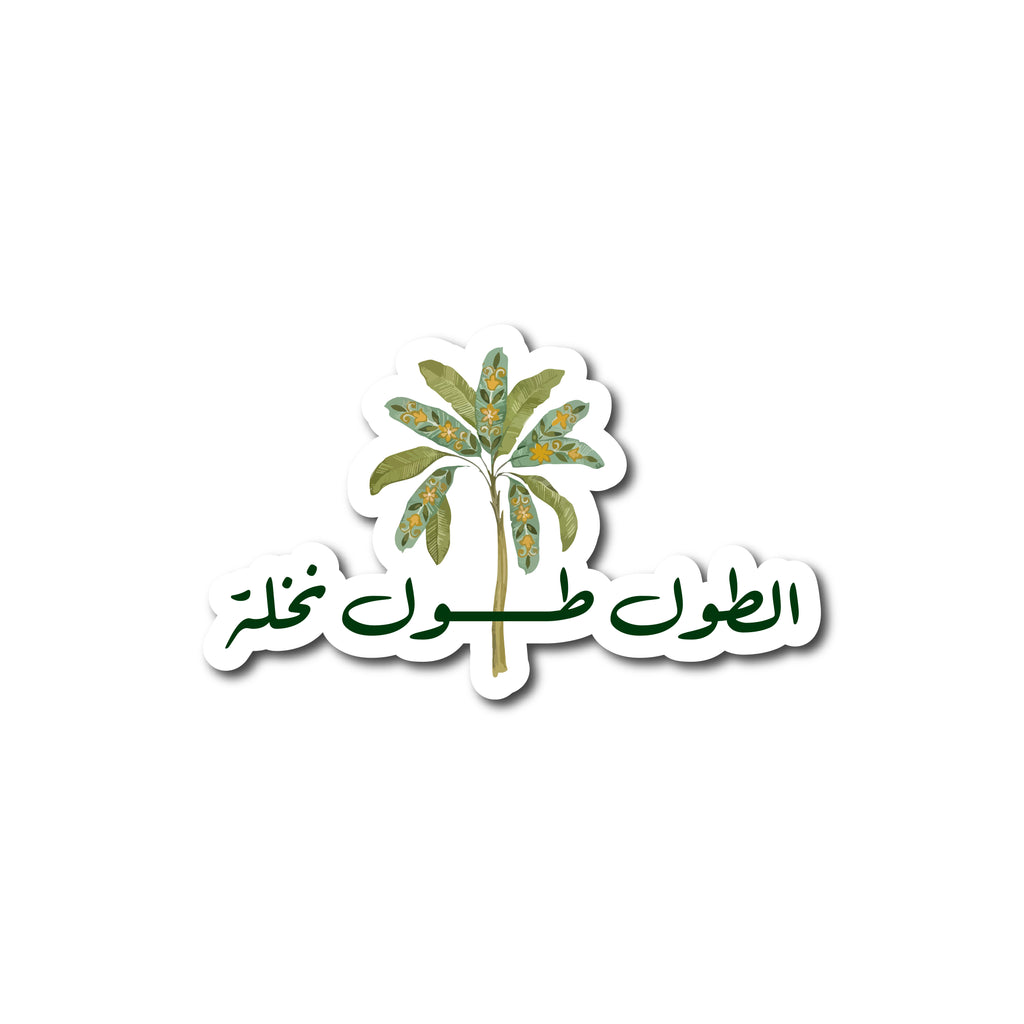 الطول طول نخلة و العقل عقل صخلة